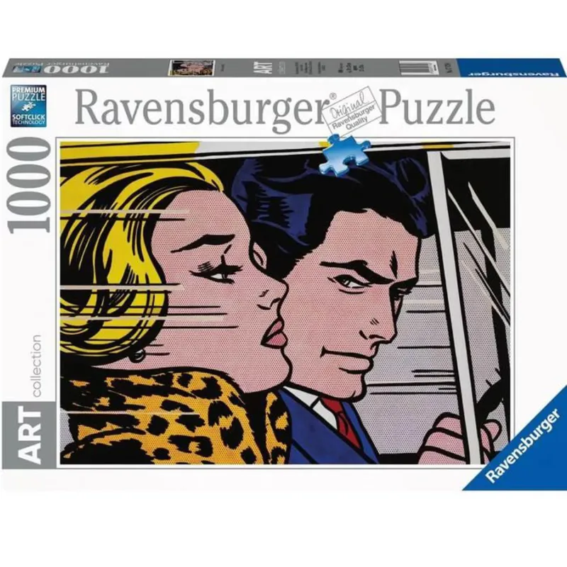 Art Collection - Roy Lichtenstein - In the Car