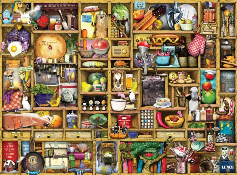Colin Thompson : Armoire De La Cuisine