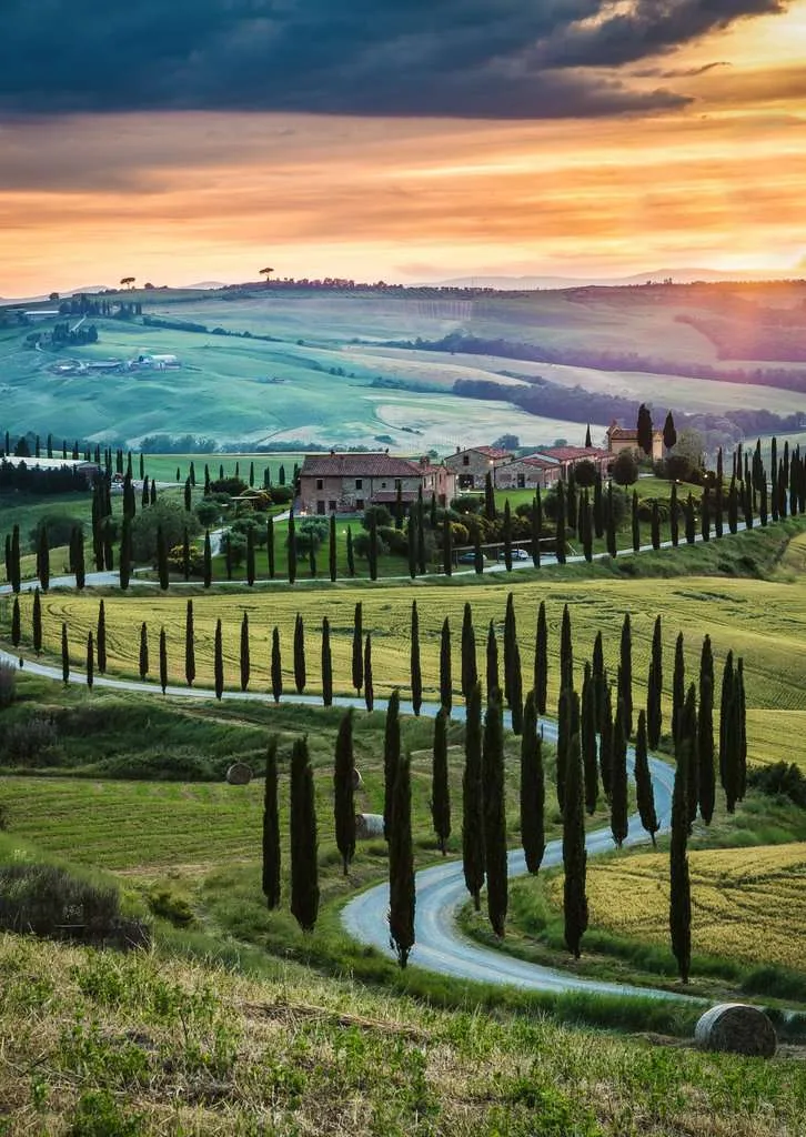 Val d'Orcia, Toscane