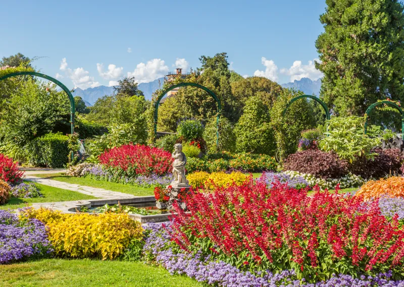 Parc de la Villa Pallavicino, Stresa, Italie