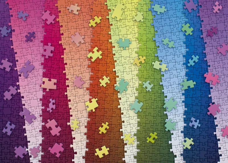 Couleurs Sur Couleurs - Karen Puzzles