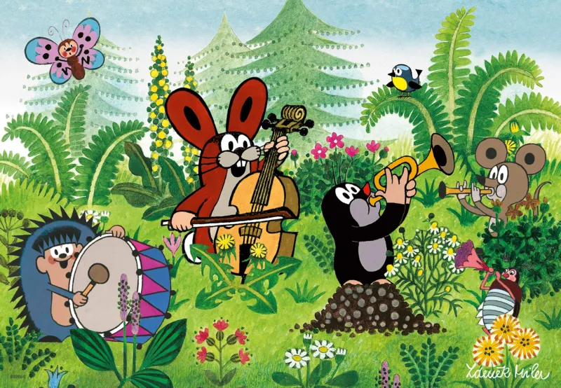 2 Puzzles - Gardenparty avec des Amis
