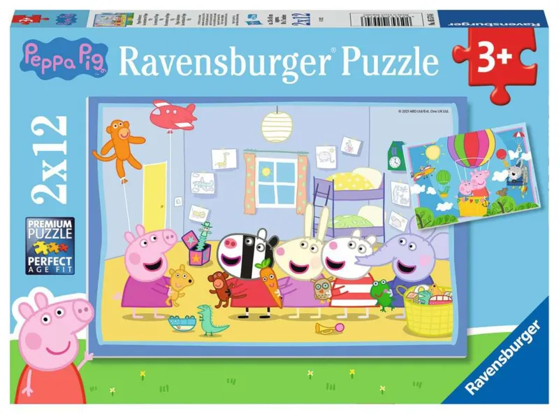 2 Puzzles - Peppa Pig