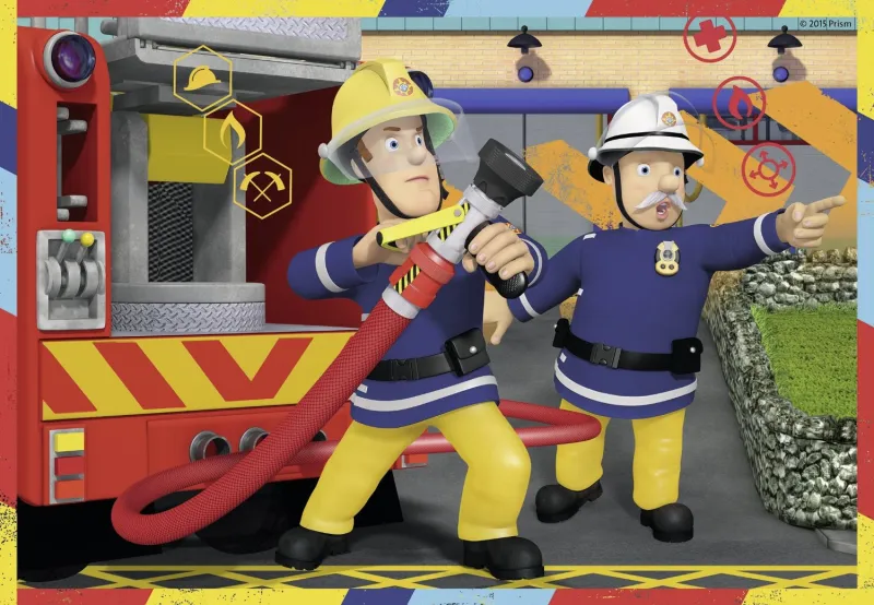 2 Puzzles - Fireman Sam