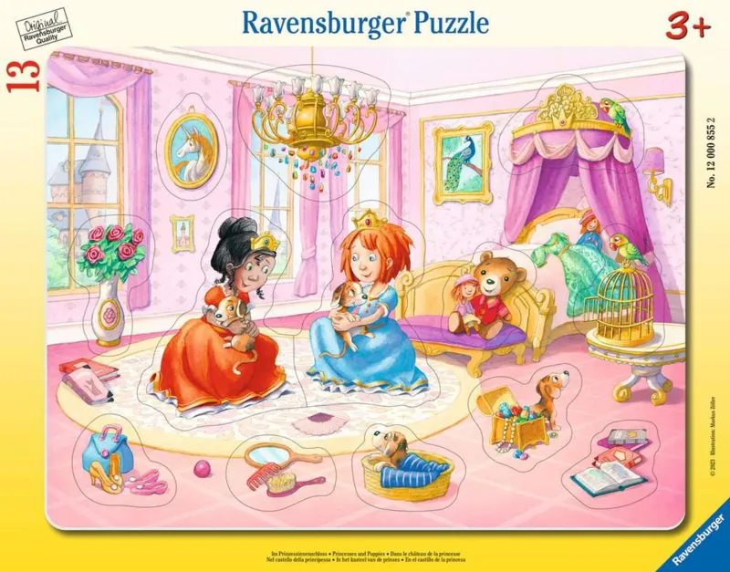 Puzzle Cadre - Dans le Château de la Princesse