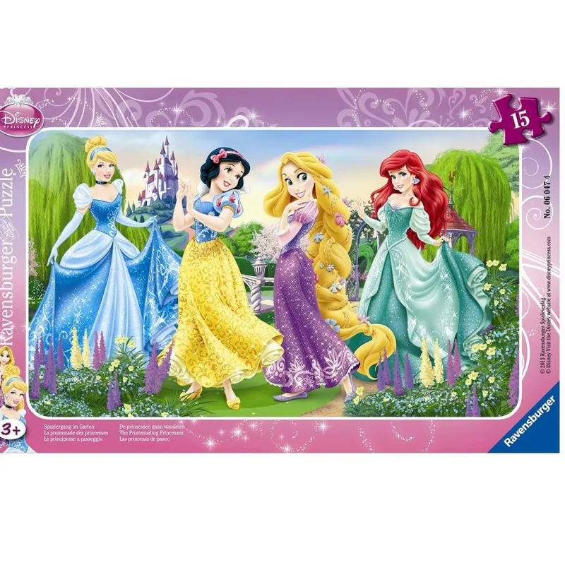 Puzzle cadre - La promenade des princesses