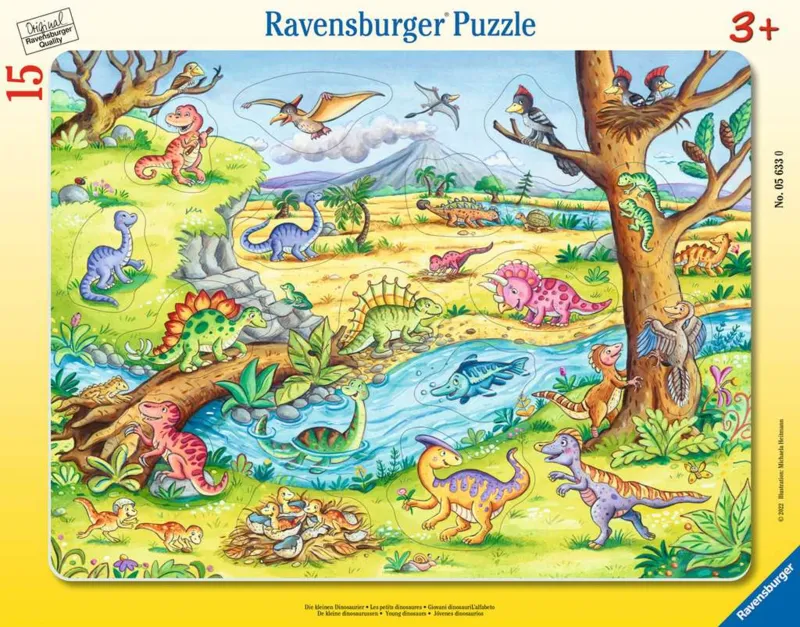 Puzzle Cadre - Dinosaures