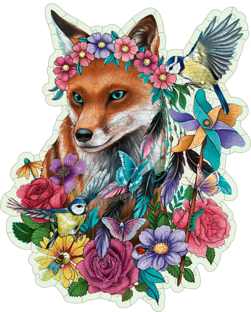 Puzzle en Bois - Renard