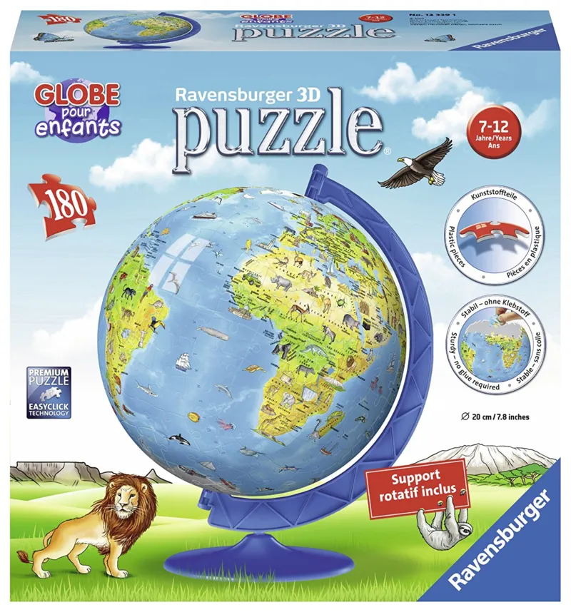 Puzzle Ball 3D - Mappemonde en Français
