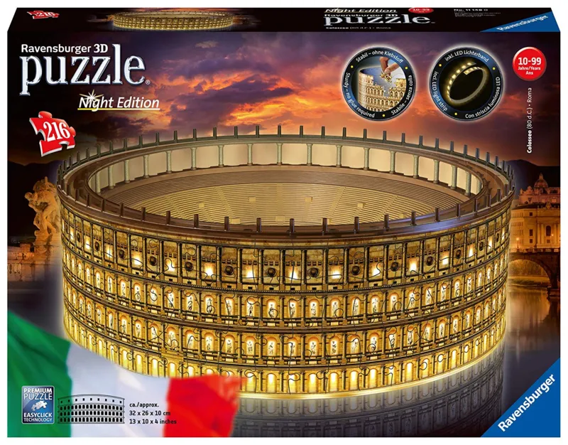 Puzzle 3D avec Led - Le Colisée