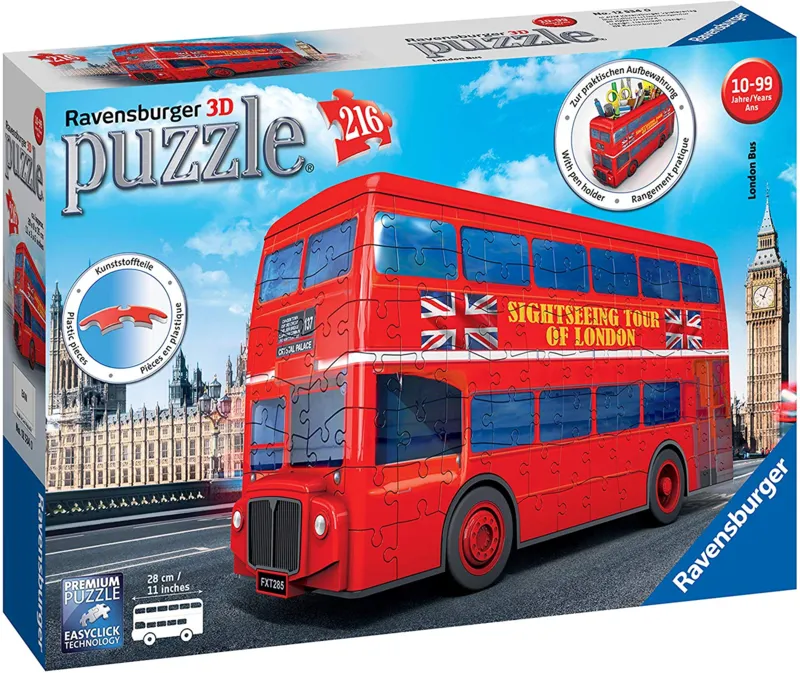 Puzzle 3D - London Bus