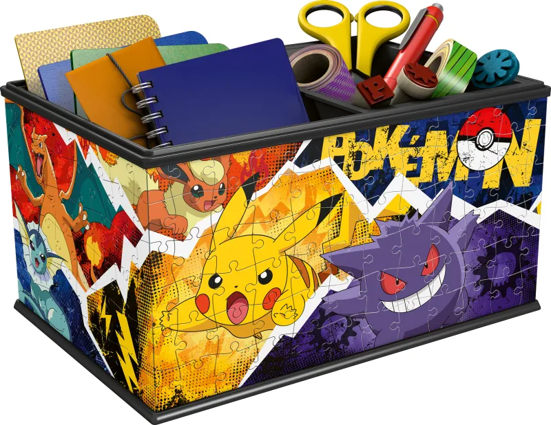 Puzzle 3D - Boite de Rangement - Pokémon