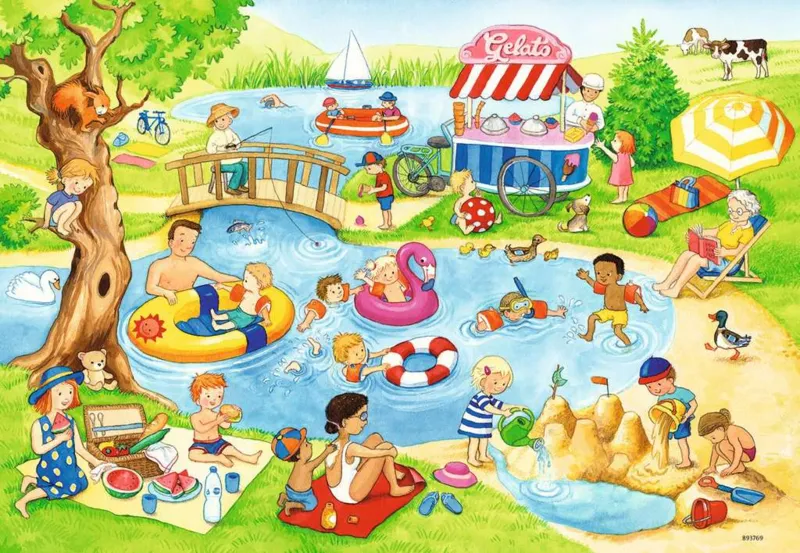 2 Puzzles - Loisirs au Lac