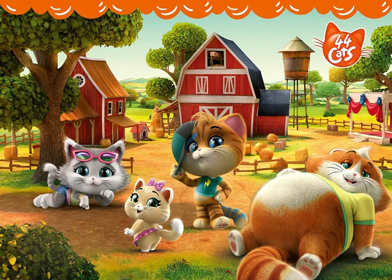 Puzzle Géant de Sol - 44 Cats