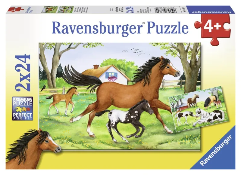 2 Puzzles - Le Monde du Cheval