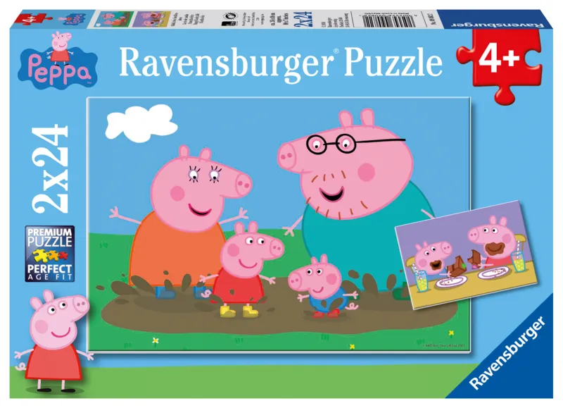 2 Puzzles - Peppa Pig