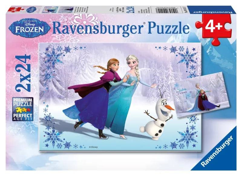 2 Puzzles - Disney La Reine des Neiges