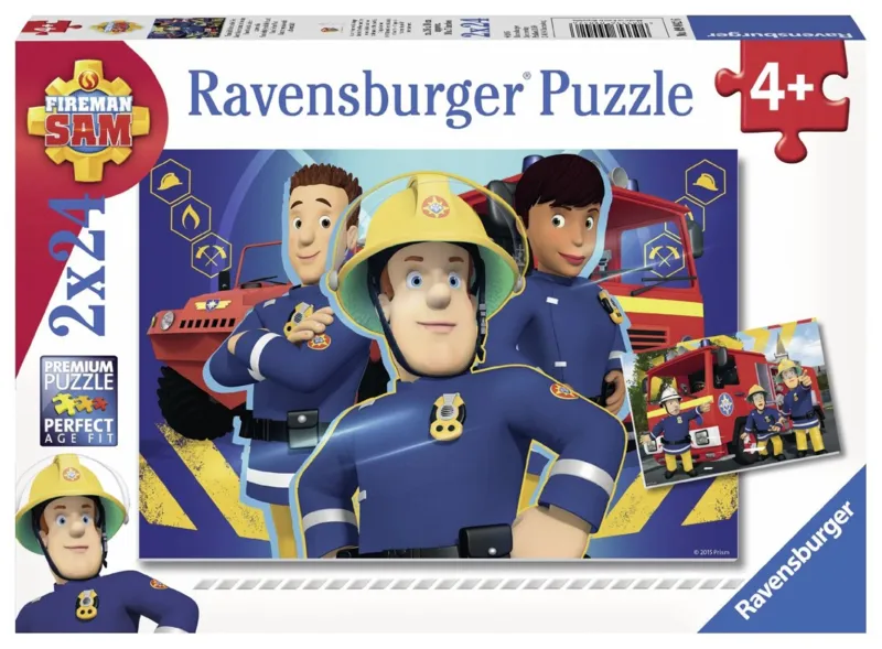 2 Puzzles - Fireman Sam