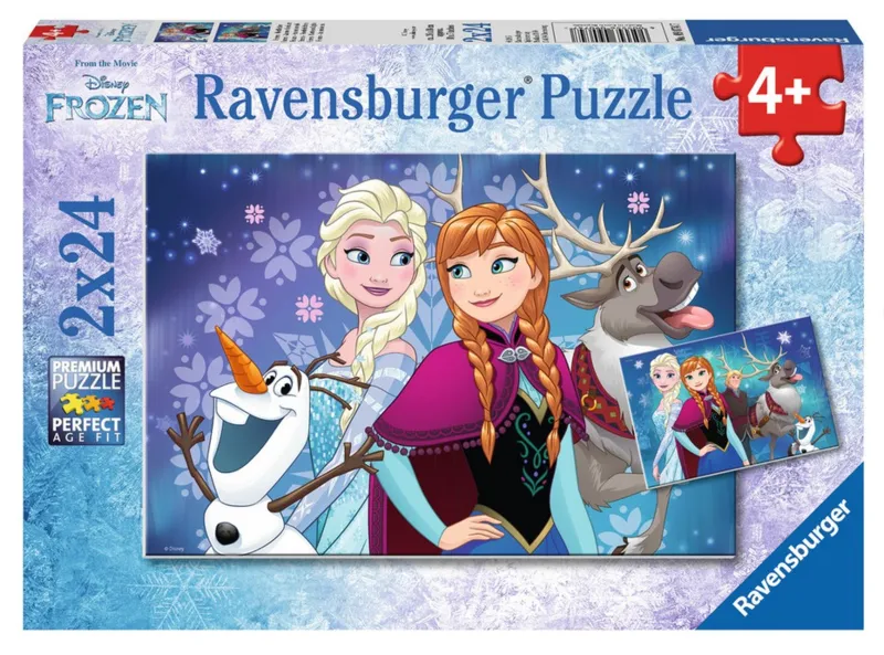 2 Puzzles - La Reine des Neiges