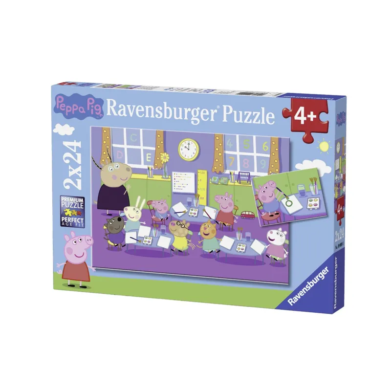 2 Puzzles - Peppa Pig