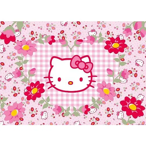 Puzzle Géant - Hello Kitty : Fleurs