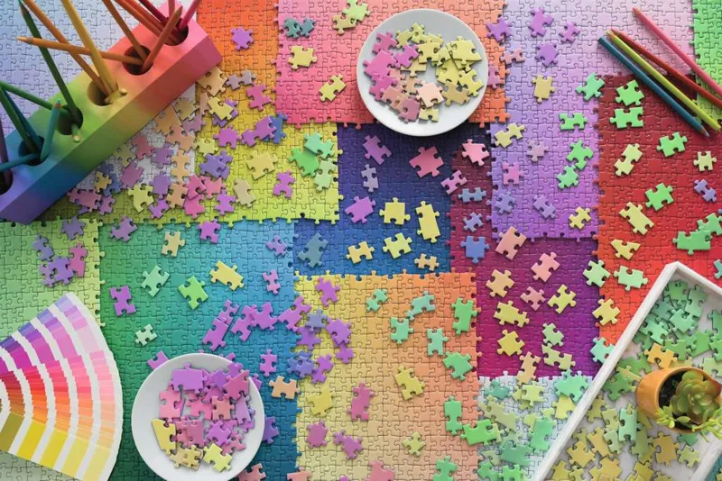 Puzzles Colorés
