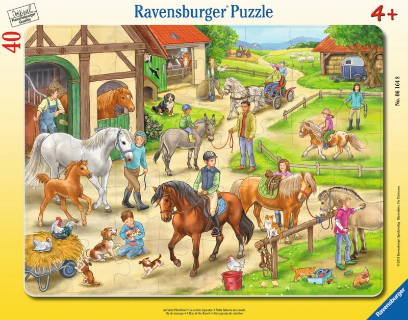 Puzzle Cadre - Au Centre Equestre