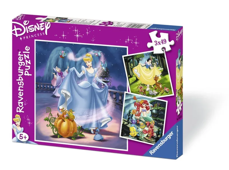 3 Puzzles - Disney Princesses