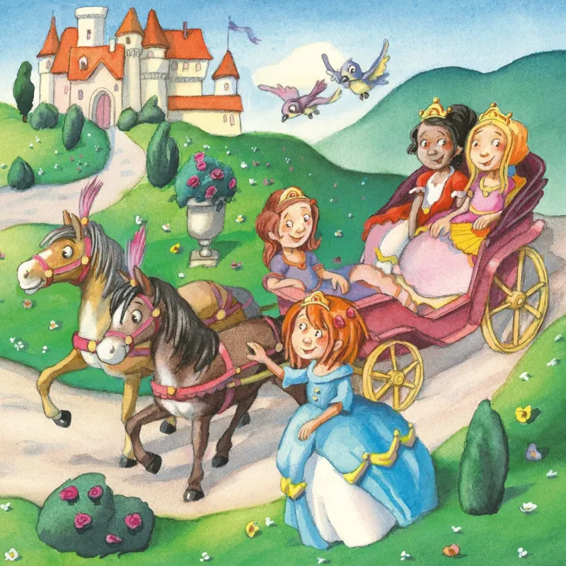 3 Puzzles - Little Princesses