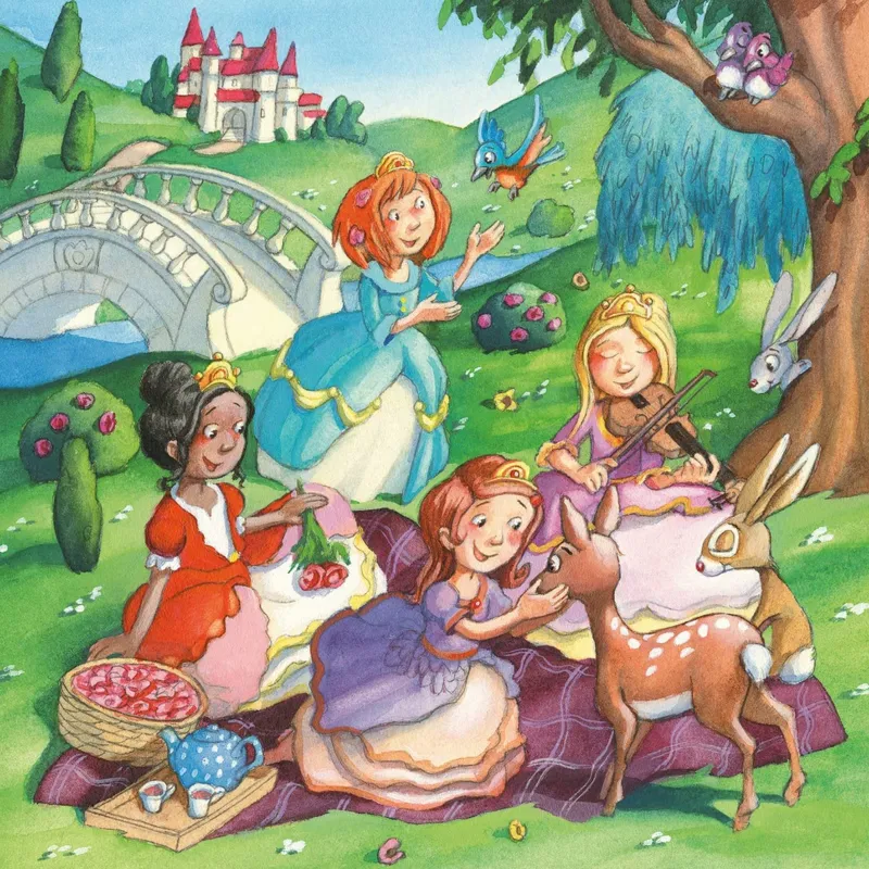 3 Puzzles - Little Princesses