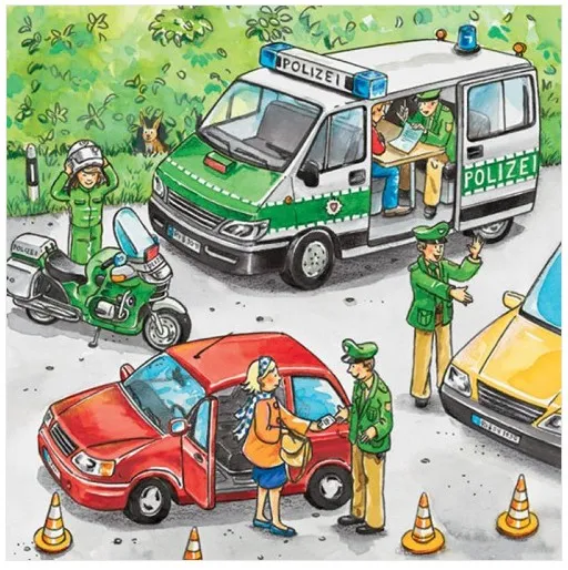 3 Puzzles - Forces de Police