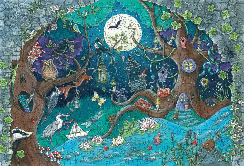 Puzzle en Bois - Forêt