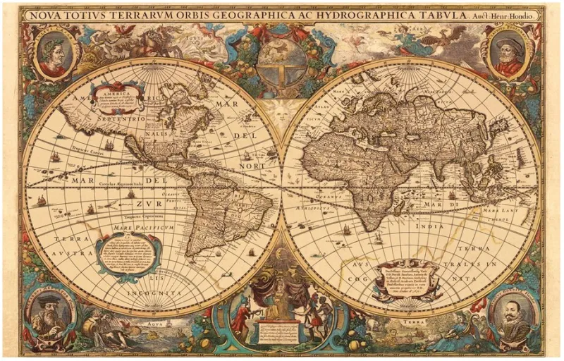 Mappemonde antique