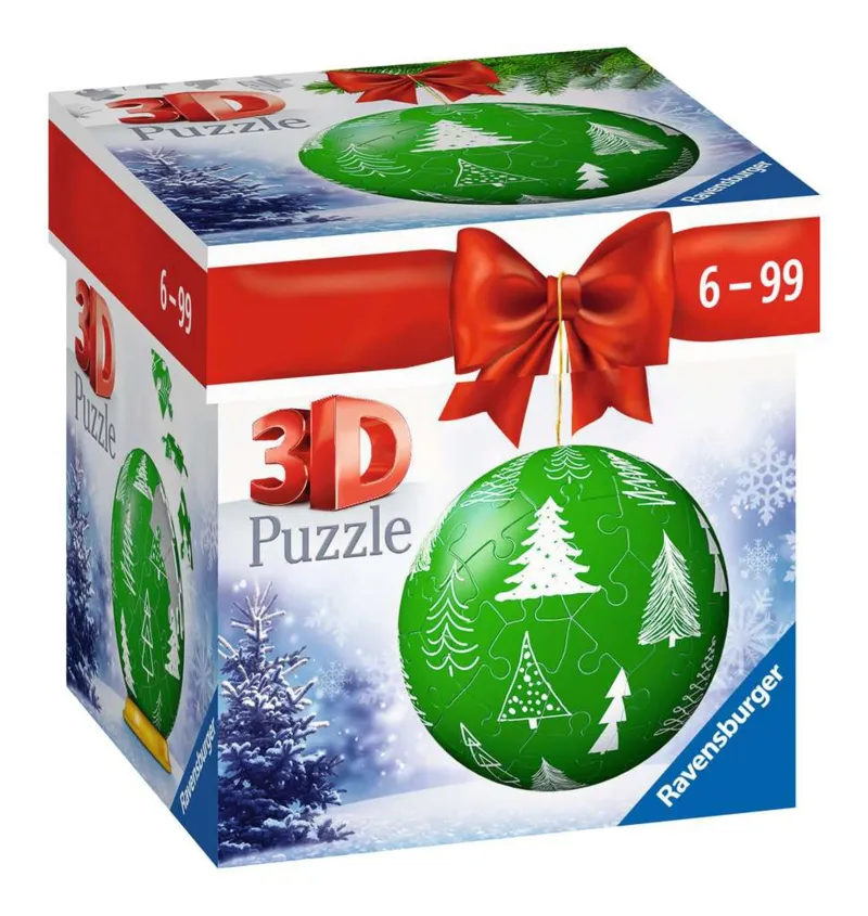 3D Puzzle-Ball - Winter Green