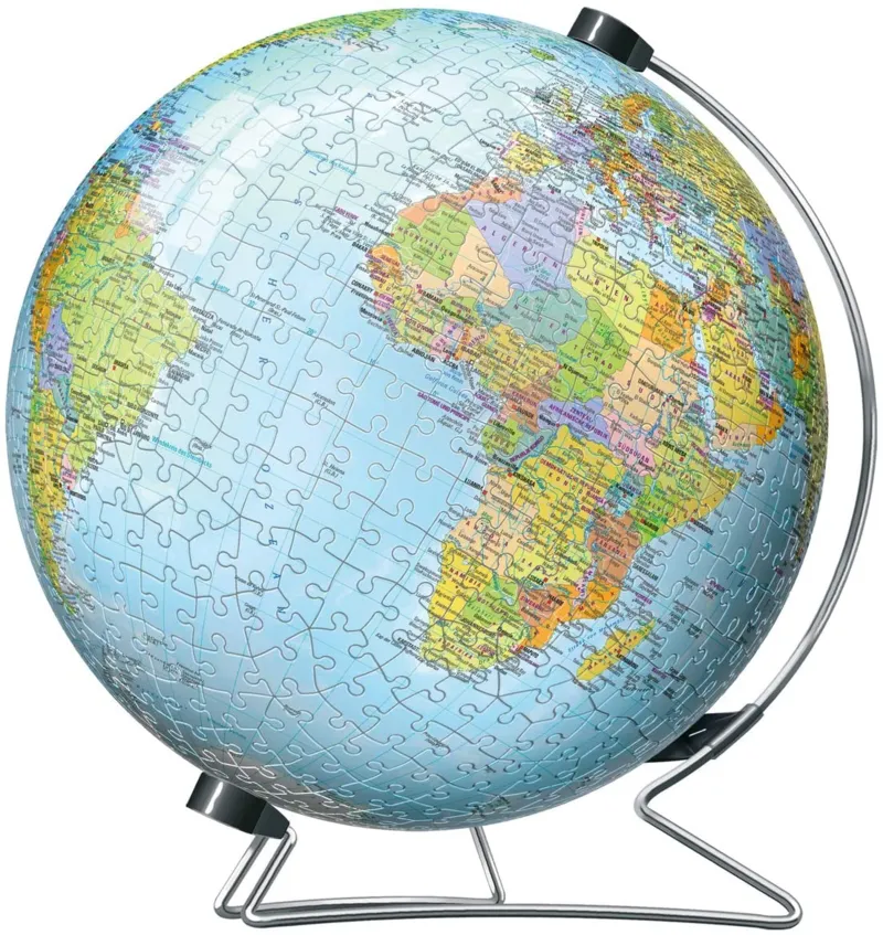 Puzzle 3D - Globe Terrestre (en Allemand)
