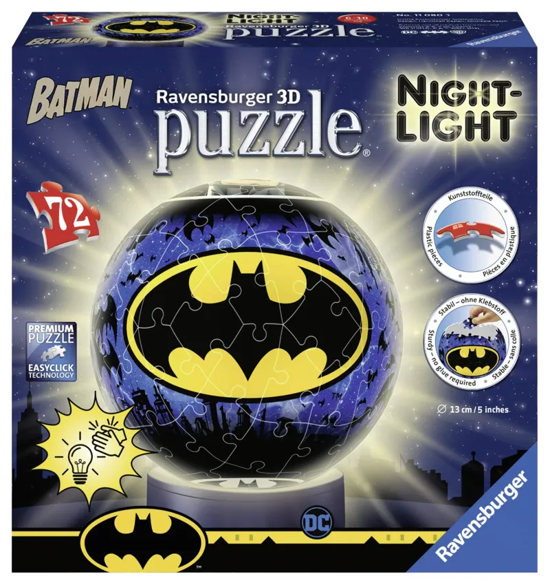 Puzzle 3D Night Edition - Batman