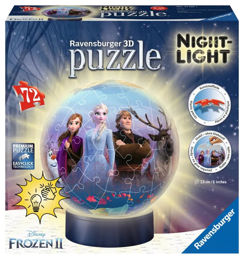 Puzzle 3D avec Led - Frozen II