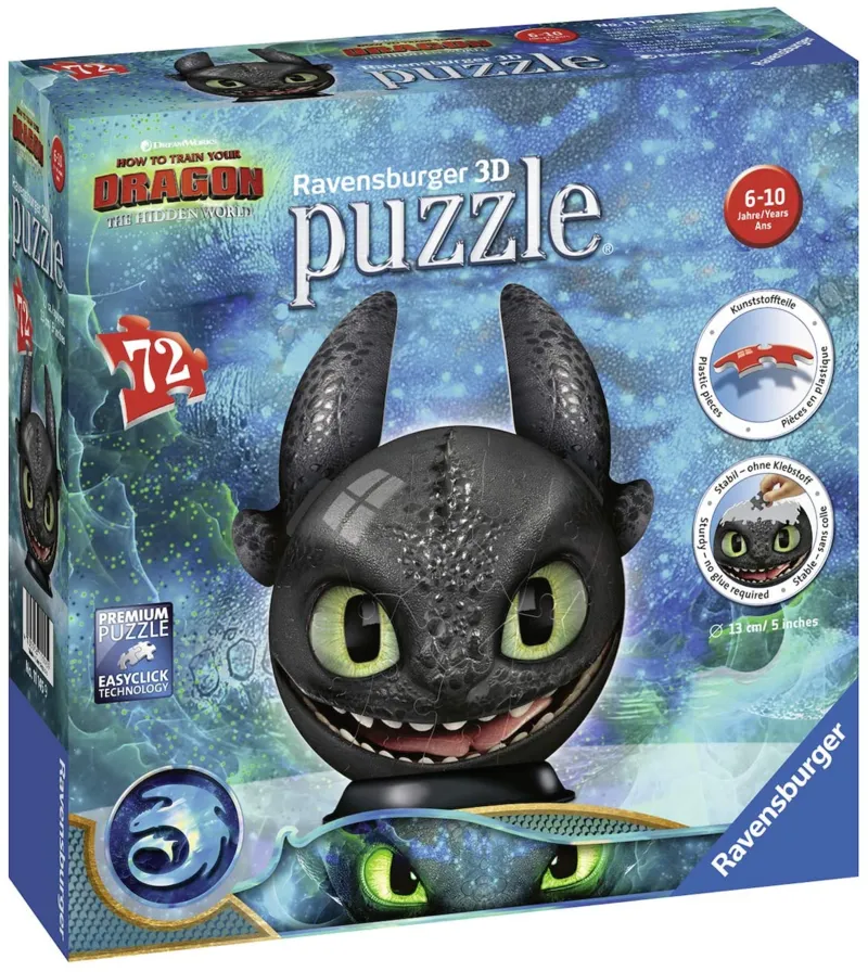 Puzzle 3D - DreamWorks - Dragon