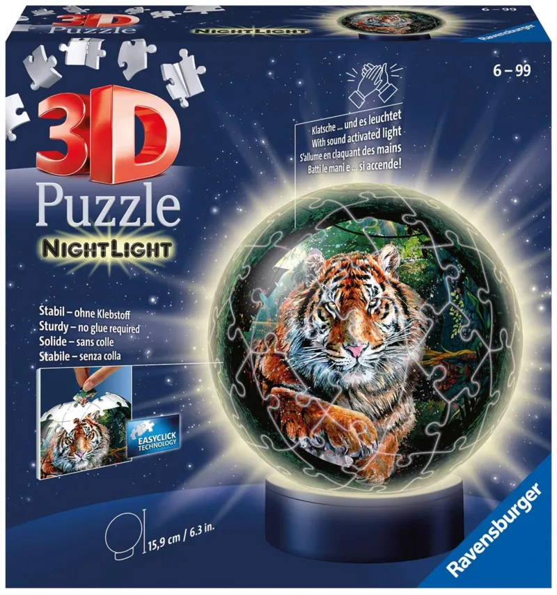 Puzzle 3D - Puzzle Ball 3D - Les Grands Félins