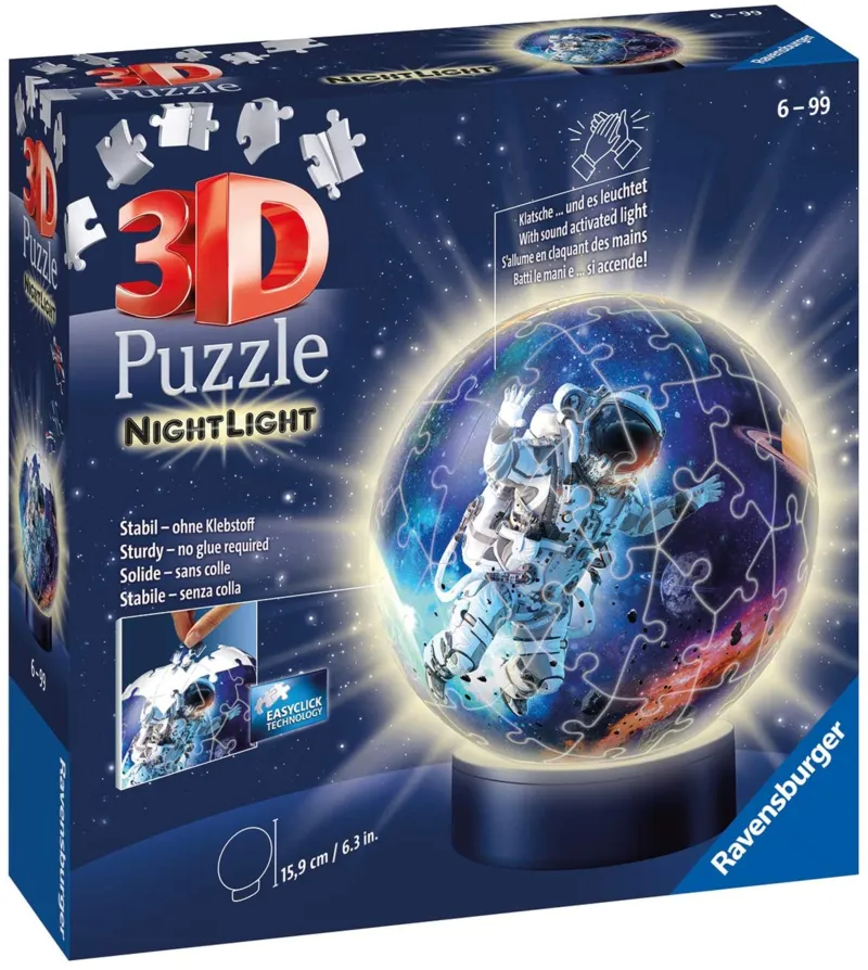 Puzzle 3D - Puzzle Ball 3D - Astronautes
