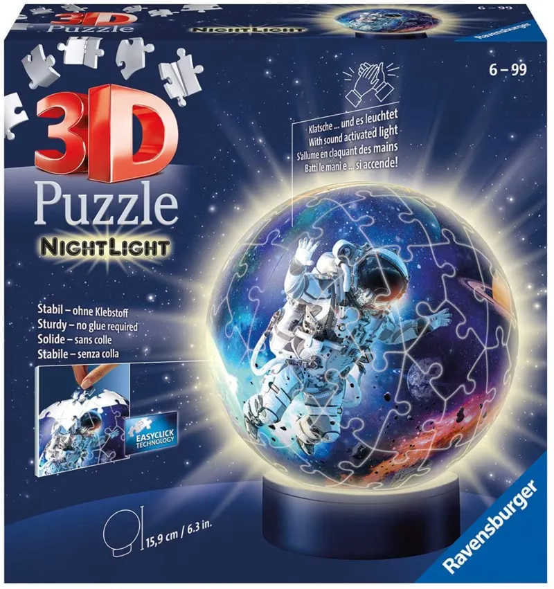 Puzzle 3D - Puzzle Ball 3D - Astronautes
