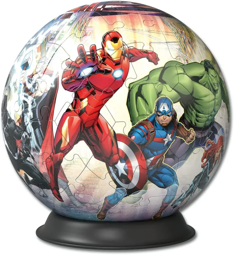 Puzzle 3D - Puzzle Ball 3D - Avengers