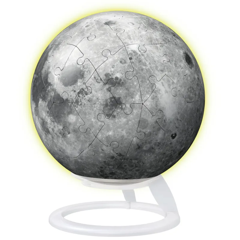 Puzzle 3D - La Lune - Glow-in-the-Dark