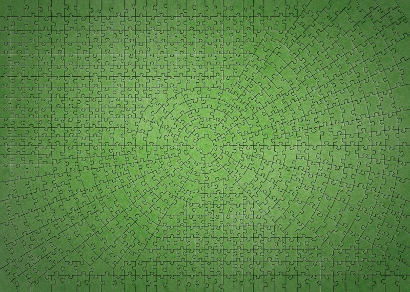 Puzzle Krypt 736 P Neon Green