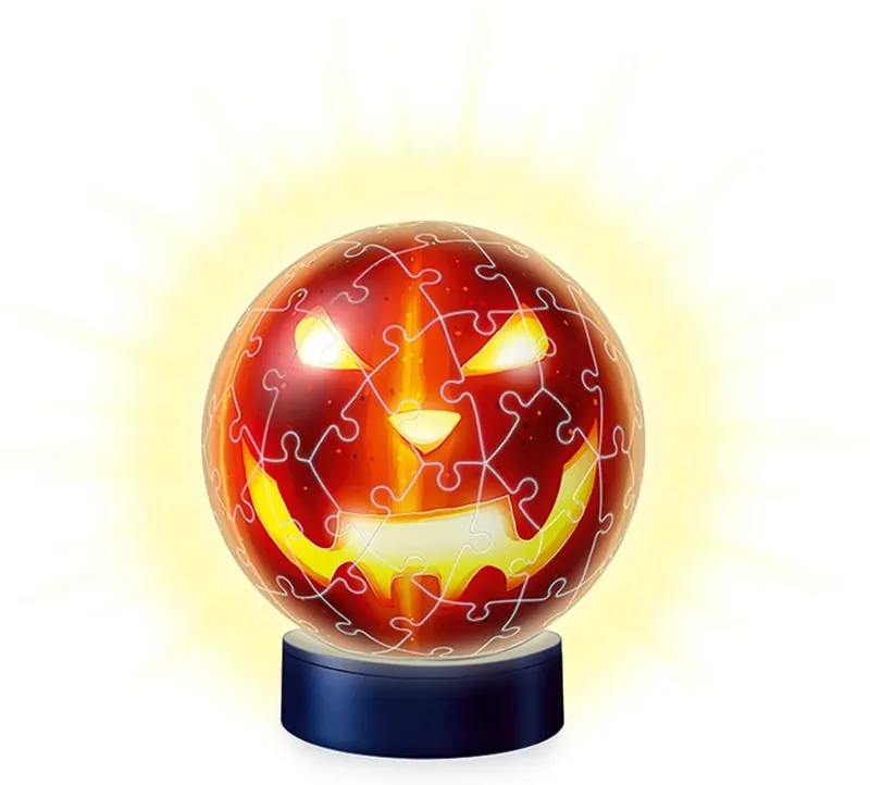 Puzzle 3D - Puzzle 3D Night Edition - Citrouille d'Halloween