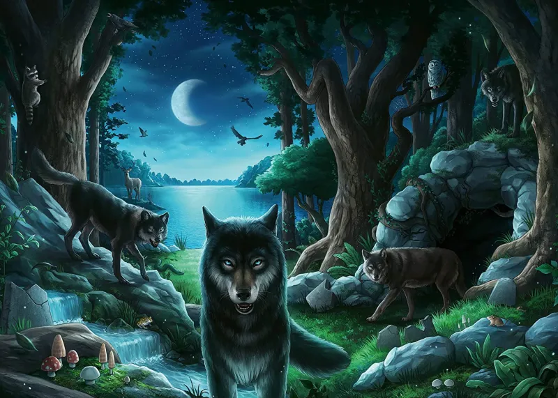 Escape Puzzle - Histoires de Loups