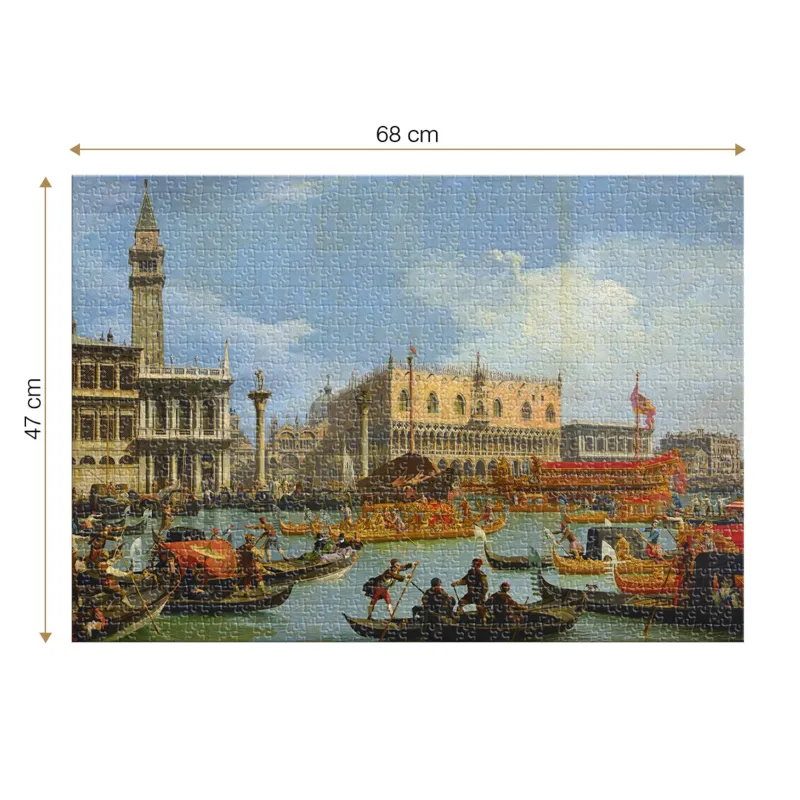 Le Retour du Bucentaure sur la Jetée du Palazzo Ducale