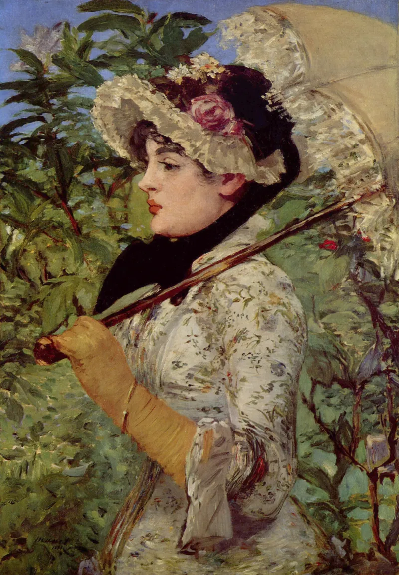 Manet Édouard : Le Printemps