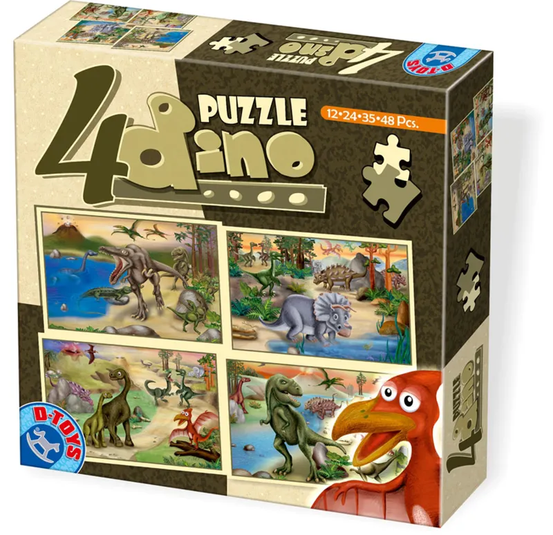 4 Puzzles - Dino