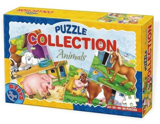 4 Puzzles de la ferme